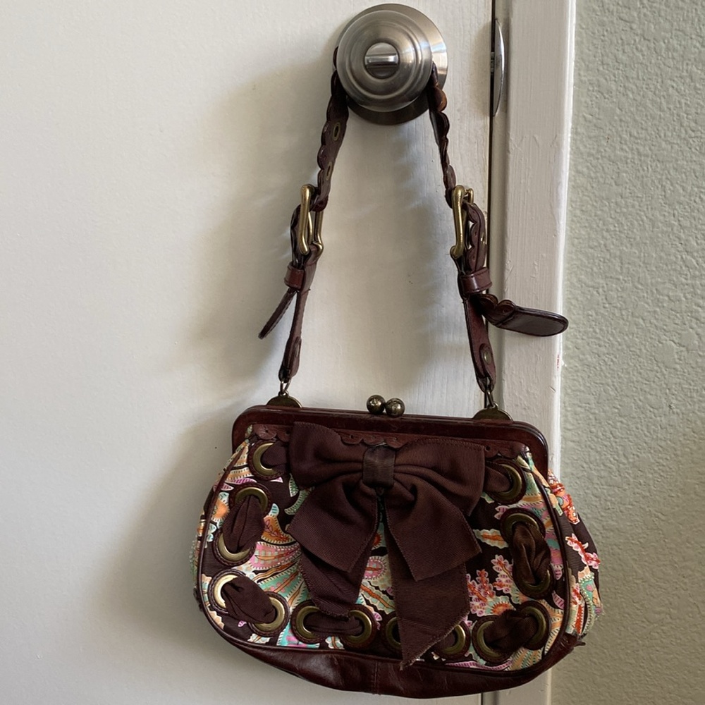 Isabella Fiore floral beaded bag